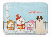 Load image into Gallery viewer, Merry Christmas Carolers Moscow Watchdog Machine Washable Memory Foam Mat BB2358RUG