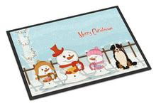 Load image into Gallery viewer, Merry Christmas Carolers Bernese Mountain Dog Doormat - 24x36 Decorative Floor Mat – Indoor/Outdoor Rug with Artistic Flair BB2367JMAT