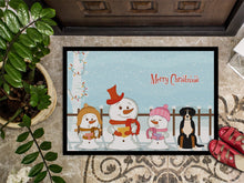 Load image into Gallery viewer, Merry Christmas Carolers Greater Swiss Mountain Dog Doormat - 24x36 Decorative Floor Mat – Indoor/Outdoor Rug with Artistic Flair BB2368JMAT