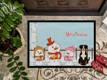 Load image into Gallery viewer, Merry Christmas Carolers Entlebucher Doormat - 24x36 Decorative Floor Mat – Indoor/Outdoor Rug with Artistic Flair BB2369JMAT