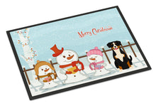 Load image into Gallery viewer, Merry Christmas Carolers Entlebucher Doormat - 24x36 Decorative Floor Mat – Indoor/Outdoor Rug with Artistic Flair BB2369JMAT