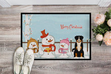 Load image into Gallery viewer, Merry Christmas Carolers Appenzeller Sennenhund Doormat - 24x36 Decorative Floor Mat – Indoor/Outdoor Rug with Artistic Flair BB2374JMAT