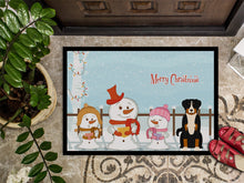 Load image into Gallery viewer, Merry Christmas Carolers Appenzeller Sennenhund Doormat - 24x36 Decorative Floor Mat – Indoor/Outdoor Rug with Artistic Flair BB2374JMAT