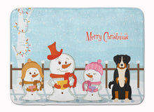 Load image into Gallery viewer, Merry Christmas Carolers Appenzeller Sennenhund Machine Washable Memory Foam Mat BB2374RUG
