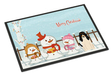 Load image into Gallery viewer, Merry Christmas Carolers Swiss Hound Doormat - 24x36 Decorative Floor Mat – Indoor/Outdoor Rug with Artistic Flair BB2375JMAT