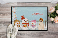 Load image into Gallery viewer, Merry Christmas Carolers Central Asian Shepherd Dog Doormat - 24x36 Decorative Floor Mat – Indoor/Outdoor Rug with Artistic Flair BB2380JMAT