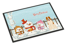 Load image into Gallery viewer, Merry Christmas Carolers Central Asian Shepherd Dog Doormat - 24x36 Decorative Floor Mat – Indoor/Outdoor Rug with Artistic Flair BB2380JMAT