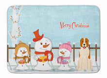 Load image into Gallery viewer, Merry Christmas Carolers Central Asian Shepherd Dog Machine Washable Memory Foam Mat BB2380RUG