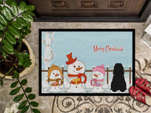 Load image into Gallery viewer, Merry Christmas Carolers Bouvier des Flandres Doormat - 24x36 Decorative Floor Mat – Indoor/Outdoor Rug with Artistic Flair BB2405JMAT