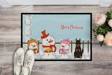 Load image into Gallery viewer, Merry Christmas Carolers Beauce Shepherd Dog Doormat - 24x36 Decorative Floor Mat – Indoor/Outdoor Rug with Artistic Flair BB2411JMAT