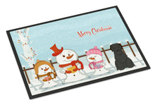Load image into Gallery viewer, Merry Christmas Carolers Briard Black Doormat - 24x36 Decorative Floor Mat – Indoor/Outdoor Rug with Artistic Flair BB2412JMAT