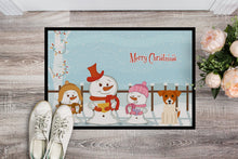 Load image into Gallery viewer, Merry Christmas Carolers Jack Russell Terrier Doormat - 24x36 Decorative Floor Mat – Indoor/Outdoor Rug with Artistic Flair BB2439JMAT