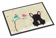 Load image into Gallery viewer, Christmas Presents between Friends French Bulldog Brindle Doormat - 24x36 Decorative Floor Mat – Indoor/Outdoor Rug with Artistic Flair BB2481JMAT