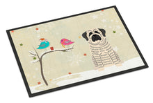 Load image into Gallery viewer, Christmas Presents between Friends Mastiff Brindle White Doormat - 24x36 Decorative Floor Mat – Indoor/Outdoor Rug with Artistic Flair BB2488JMAT