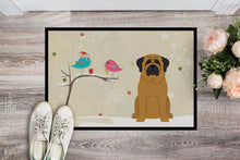 Load image into Gallery viewer, Christmas Presents between Friends Mastiff Doormat - 24x36 Decorative Floor Mat – Indoor/Outdoor Rug with Artistic Flair BB2490JMAT