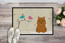Load image into Gallery viewer, Christmas Presents between Friends Norwich Terrier Doormat - 24x36 Decorative Floor Mat – Indoor/Outdoor Rug with Artistic Flair BB2492JMAT