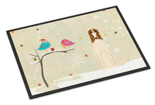 Load image into Gallery viewer, Christmas Presents between Friends Borzoi Doormat - 24x36 Decorative Floor Mat – Indoor/Outdoor Rug with Artistic Flair BB2495JMAT