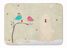 Load image into Gallery viewer, Christmas Presents between Friends South Russian Sheepdog Machine Washable Memory Foam Mat BB2496RUG
