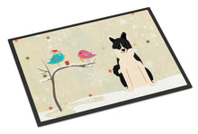 Load image into Gallery viewer, Christmas Presents between Friends Russo-European Laika Spitz Doormat - 24x36 Decorative Floor Mat – Indoor/Outdoor Rug with Artistic Flair BB2501JMAT