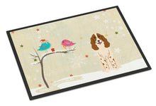 Load image into Gallery viewer, Christmas Presents between Friends Russian Spaniel Doormat - 24x36 Decorative Floor Mat – Indoor/Outdoor Rug with Artistic Flair BB2503JMAT