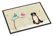 Load image into Gallery viewer, Christmas Presents between Friends Bernese Mountain Dog Doormat - 24x36 Decorative Floor Mat – Indoor/Outdoor Rug with Artistic Flair BB2508JMAT