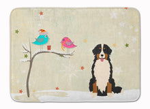 Load image into Gallery viewer, Christmas Presents between Friends Bernese Mountain Dog Machine Washable Memory Foam Mat BB2508RUG