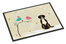 Load image into Gallery viewer, Christmas Presents between Friends Greater Swiss Mountain Dog Doormat - 24x36 Decorative Floor Mat – Indoor/Outdoor Rug with Artistic Flair BB2509JMAT
