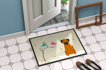 Load image into Gallery viewer, Christmas Presents between Friends Border Terrier Doormat - 24x36 Decorative Floor Mat – Indoor/Outdoor Rug with Artistic Flair BB2511JMAT
