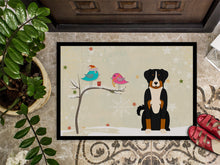 Load image into Gallery viewer, Christmas Presents between Friends Appenzeller Sennenhund Doormat - 24x36 Decorative Floor Mat – Indoor/Outdoor Rug with Artistic Flair BB2515JMAT
