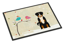 Load image into Gallery viewer, Christmas Presents between Friends Appenzeller Sennenhund Doormat - 24x36 Decorative Floor Mat – Indoor/Outdoor Rug with Artistic Flair BB2515JMAT