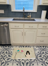 Load image into Gallery viewer, Christmas Presents between Friends Swiss Hound Machine Washable Memory Foam Mat BB2516RUG