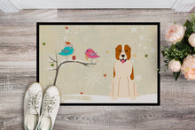 Load image into Gallery viewer, Christmas Presents between Friends Central Asian Shepherd Dog Doormat - 24x36 Decorative Floor Mat – Indoor/Outdoor Rug with Artistic Flair BB2521JMAT