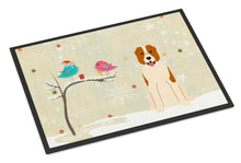 Load image into Gallery viewer, Christmas Presents between Friends Central Asian Shepherd Dog Doormat - 24x36 Decorative Floor Mat – Indoor/Outdoor Rug with Artistic Flair BB2521JMAT