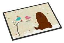 Load image into Gallery viewer, Christmas Presents between Friends Caucasian Shepherd Dog Doormat - 24x36 Decorative Floor Mat – Indoor/Outdoor Rug with Artistic Flair BB2522JMAT