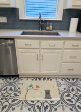 Load image into Gallery viewer, Christmas Presents between Friends Glen of Imal Grey Machine Washable Memory Foam Mat BB2531RUG