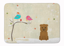 Load image into Gallery viewer, Christmas Presents between Friends Glen of Imal Tan Machine Washable Memory Foam Mat BB2532RUG