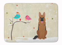 Load image into Gallery viewer, Christmas Presents between Friends German Shepherd Machine Washable Memory Foam Mat BB2539RUG