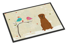 Load image into Gallery viewer, Christmas Presents between Friends Dogue de Bourdeaux Doormat - 24x36 Decorative Floor Mat – Indoor/Outdoor Rug with Artistic Flair BB2545JMAT