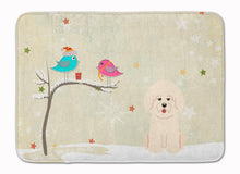 Load image into Gallery viewer, Christmas Presents between Friends Bichon Frise Machine Washable Memory Foam Mat BB2547RUG