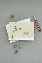 Load image into Gallery viewer, Christmas Presents between Friends Papillon - Sable and White Greeting Cards -  Blank Note Cards – 8-Pack of Artist-Designed Cards with Envelopes