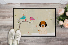 Load image into Gallery viewer, Christmas Presents between Friends Petit Basset Griffon Veenden Doormat - 24x36 Decorative Floor Mat – Indoor/Outdoor Rug with Artistic Flair BB2551JMAT