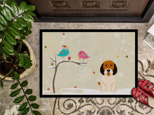 Load image into Gallery viewer, Christmas Presents between Friends Petit Basset Griffon Veenden Doormat - 24x36 Decorative Floor Mat – Indoor/Outdoor Rug with Artistic Flair BB2551JMAT