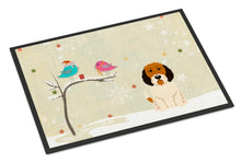 Load image into Gallery viewer, Christmas Presents between Friends Petit Basset Griffon Veenden Doormat - 24x36 Decorative Floor Mat – Indoor/Outdoor Rug with Artistic Flair BB2551JMAT