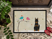 Load image into Gallery viewer, Christmas Presents between Friends Beauce Shepherd Dog Doormat - 24x36 Decorative Floor Mat – Indoor/Outdoor Rug with Artistic Flair BB2552JMAT
