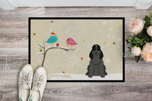 Load image into Gallery viewer, Christmas Presents between Friends Cocker Spaniel Black Doormat - 24x36 Decorative Floor Mat – Indoor/Outdoor Rug with Artistic Flair BB2564JMAT