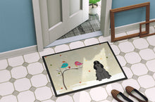 Load image into Gallery viewer, Christmas Presents between Friends Cocker Spaniel Black Doormat - 24x36 Decorative Floor Mat – Indoor/Outdoor Rug with Artistic Flair BB2564JMAT