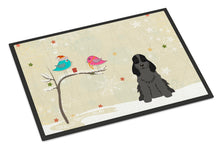 Load image into Gallery viewer, Christmas Presents between Friends Cocker Spaniel Black Doormat - 24x36 Decorative Floor Mat – Indoor/Outdoor Rug with Artistic Flair BB2564JMAT