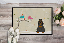 Load image into Gallery viewer, Christmas Presents between Friends Cocker Spaniel Black Tan Doormat - 24x36 Decorative Floor Mat – Indoor/Outdoor Rug with Artistic Flair BB2565JMAT