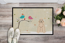 Load image into Gallery viewer, Christmas Presents between Friends Cocker Spaniel Buff Doormat - 24x36 Decorative Floor Mat – Indoor/Outdoor Rug with Artistic Flair BB2566JMAT
