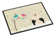 Load image into Gallery viewer, Christmas Presents between Friends Old English Sheepdog Doormat - 24x36 Decorative Floor Mat – Indoor/Outdoor Rug with Artistic Flair BB2568JMAT